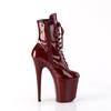 Pleaser - FLAMINGO1020 Bottes de plateforme, Pole dance chaussures - Bordeaux rouge Product image